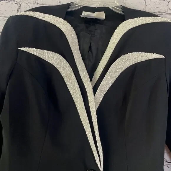 Daymor Couture by C. Mercedes Ferreira Evening Special Occasion Skirt Jacket 10 - Picture 3 of 13